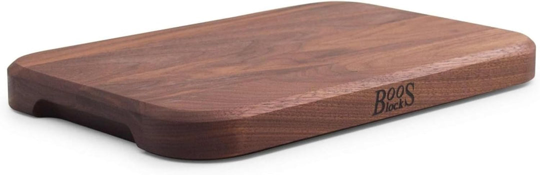 Boos Block Chop-N-Serve - 30,5 x 20 x 2,5 CM - Allzweckbretter - Hackklotz - Schneidebrett Walnuss –