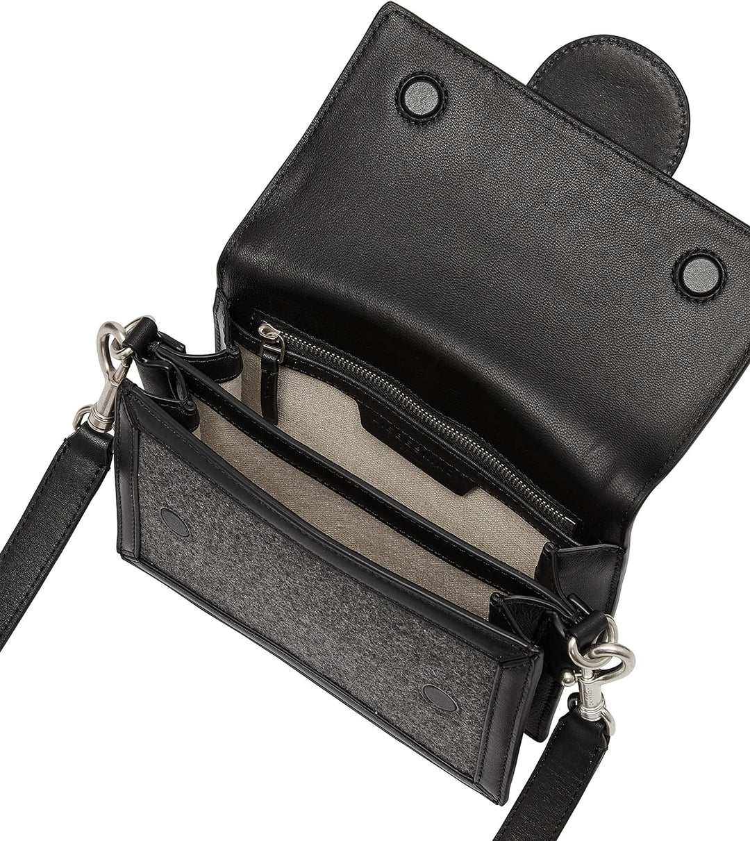 Liebeskind Damen Cher Crossbody S Schwarz, Schwarz