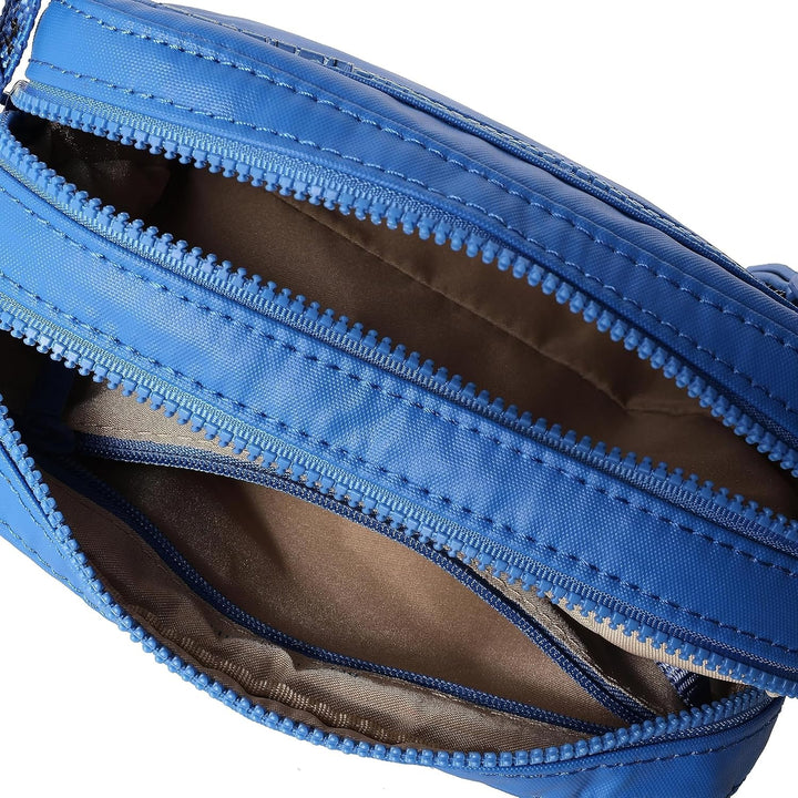 Hedgren Unisex Maia Umhängetasche S Blau (Creased Strong Blue), S Blau (Creased Strong Blue)