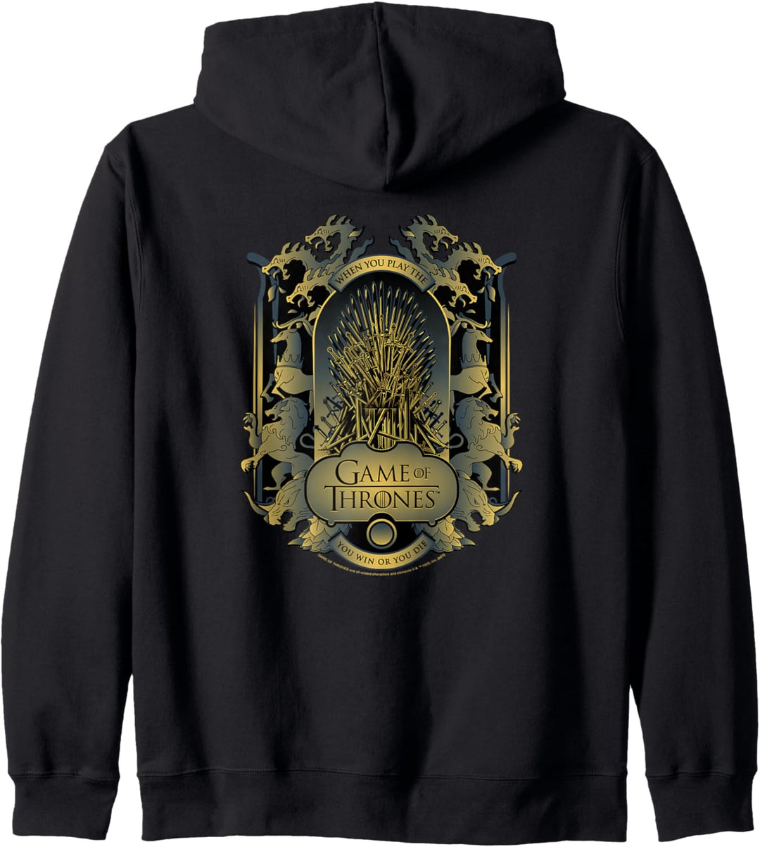 Game of Thrones Throne and Sigils Kapuzenjacke