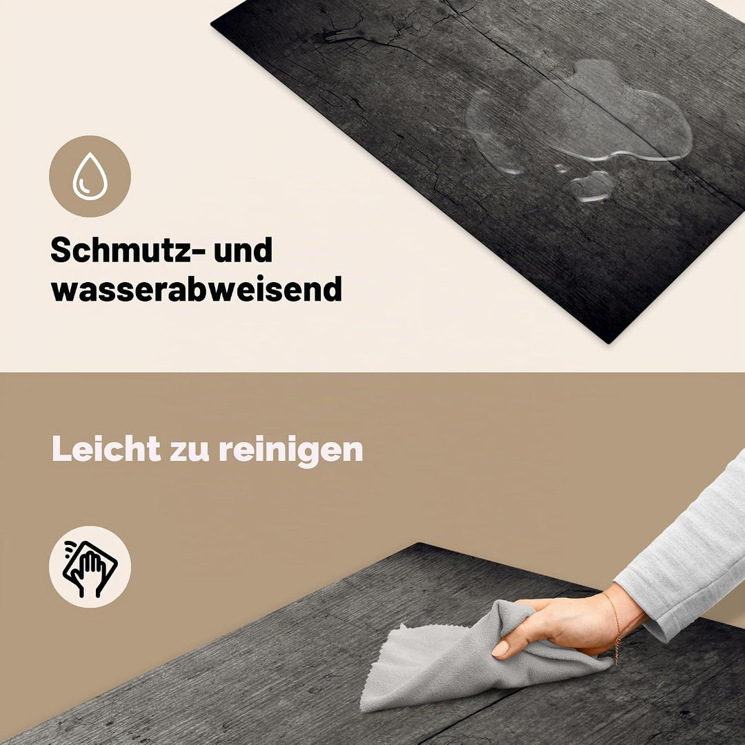 KitchenYeah© Herdabdeckplatte Einteilig Küche Herdabdeckung Ceranfeld Herdabdeckplatten Anti Rutsch