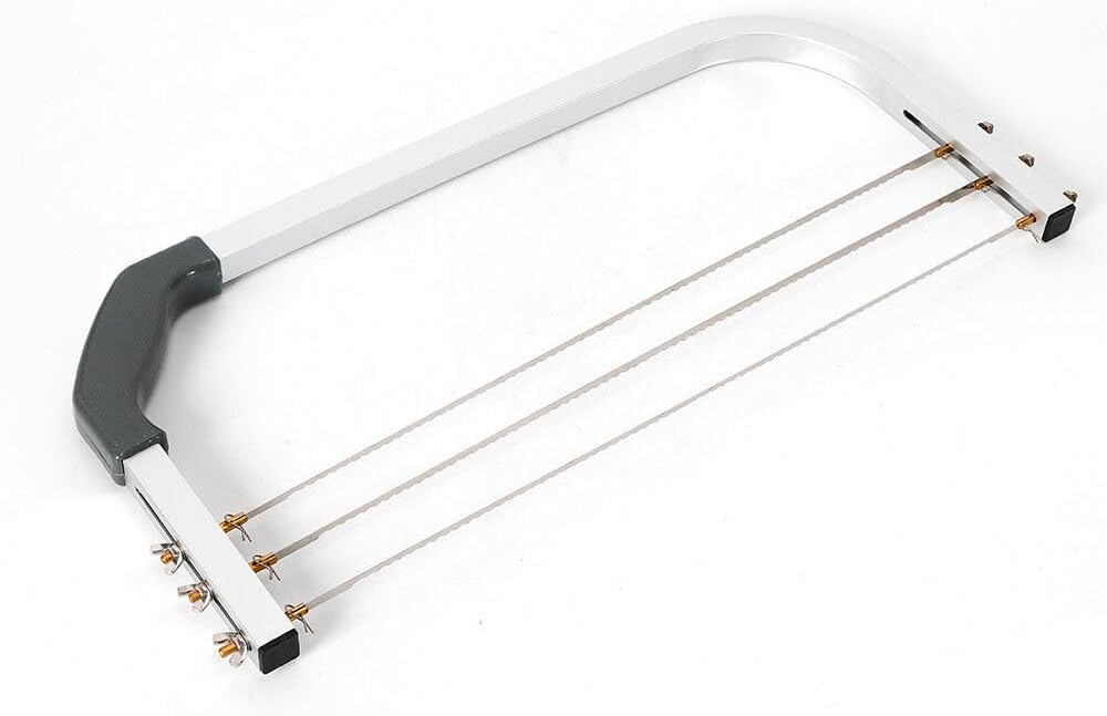 Cake Leveler 3 extra scharfe Klinge Drähte Tortensäge Kuchensäge Kuchenschneider Tortenbodenteiler m