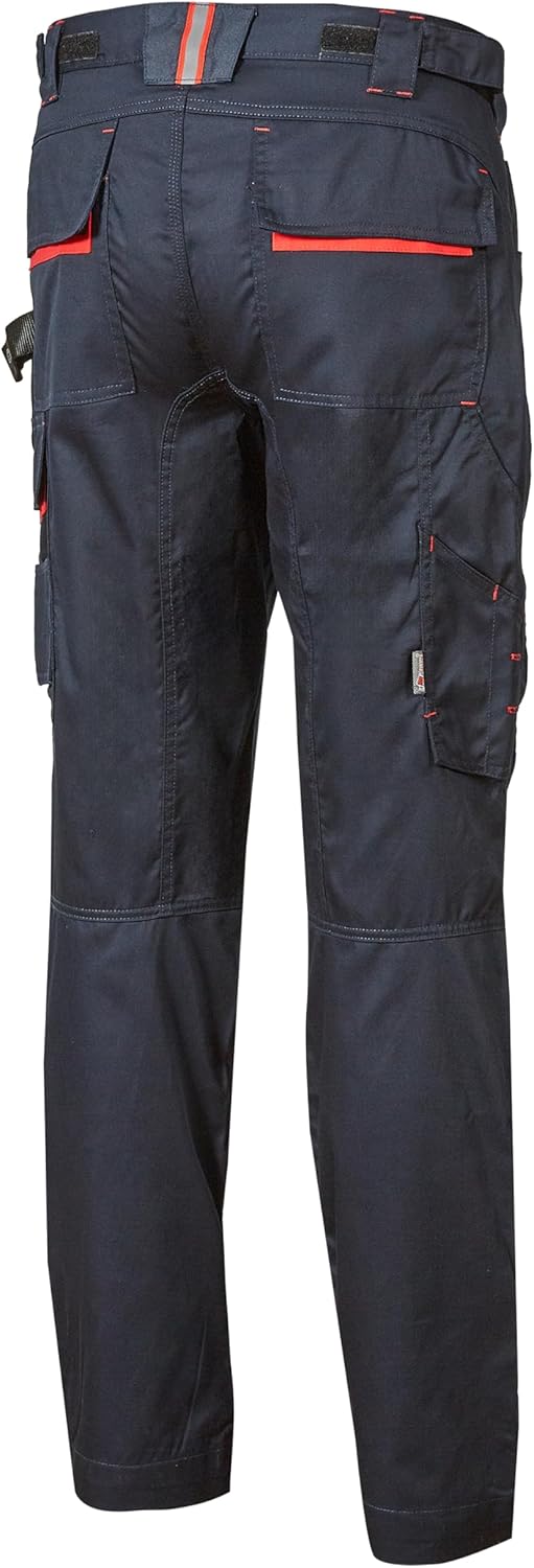 U-Power NIMBLE, Arbeitshose für Herren, Cargohose mit elastischem Bund, mit Kniepolstertaschen, mehr