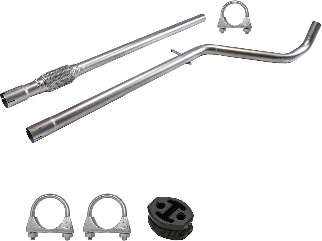 Ferroz Export Ersatz für Abgasrohr für Fiat 500 (C312), Fiat Panda (169), Ford KA (RU8) 1.2 69PS Aus