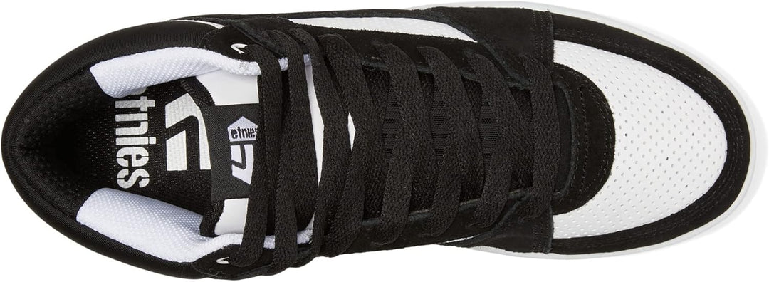 Etnies Herren Mc Rap Hi Top Skateschuh Skate-Schuh 42.5 EU Schwarz Weiss Weiss, 42.5 EU Schwarz Weis