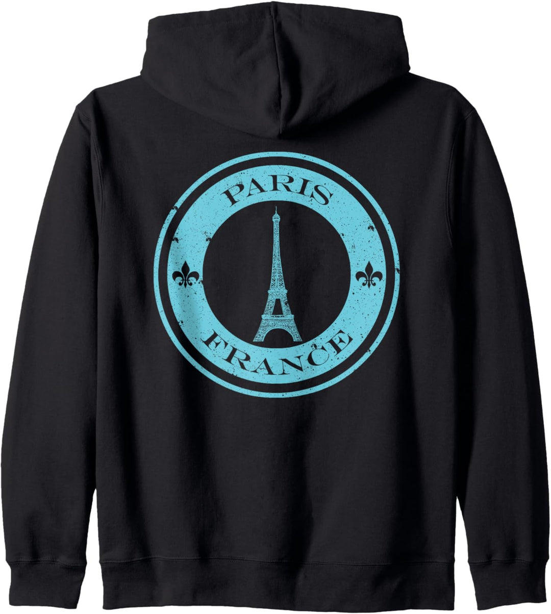 Paris Eiffelturm, Souvenir, Vintage-Design Kapuzenjacke