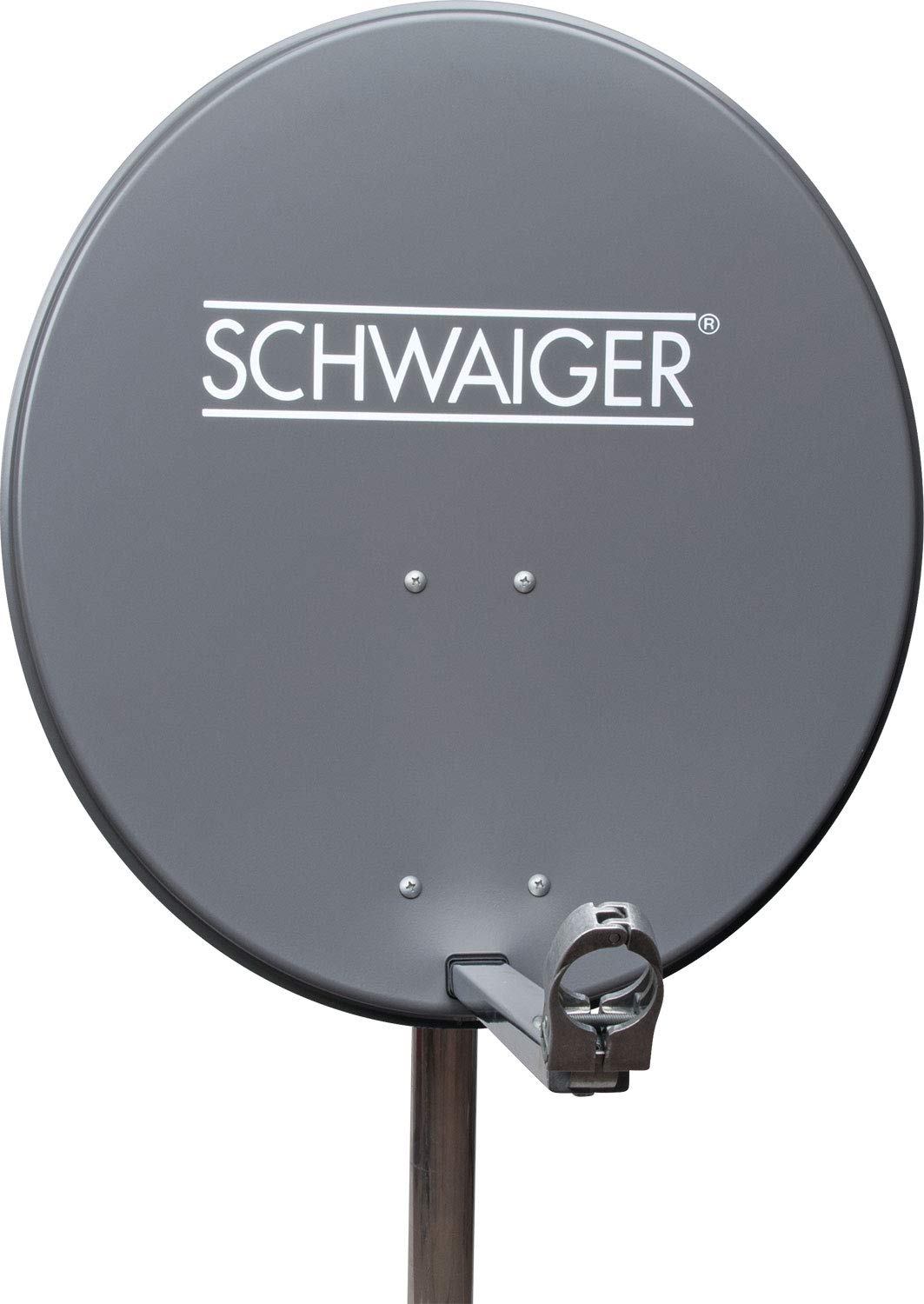 Schwaiger SPI621.1 Aluminium SAT-Spiegel, (Durchmesser 62 cm) Anthrazit, Anthrazit
