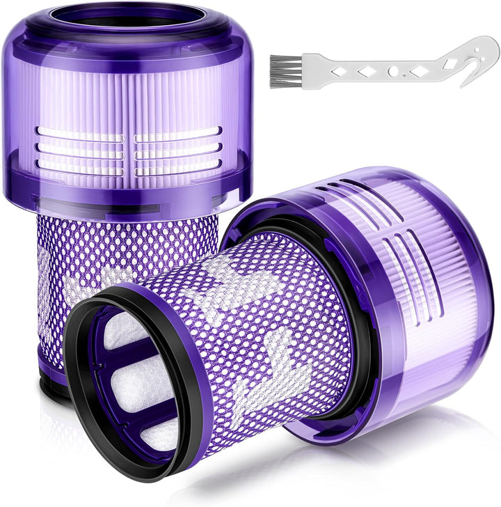Filter Für Dyson V12-2 Stück Ersatzfilter Filter für Dyson V12 Detect Slim Absolute/Total Clean/Extr
