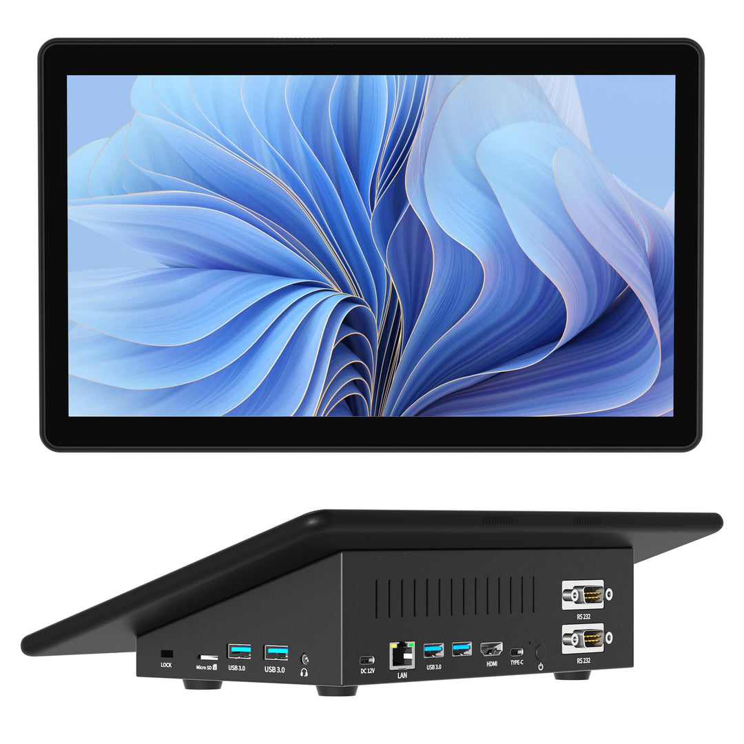 HEIGAOLAPC Mini Computer PC Mini Deko PC Win11 Pro Intel N5095, 8GB RAM, 128GB eMMC, Mini-pc mit Tou