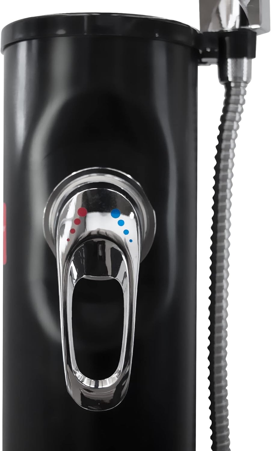time4wellness Solardusche Fresh Compact Gartendusche 10 Liter Tank mit Handbrause
