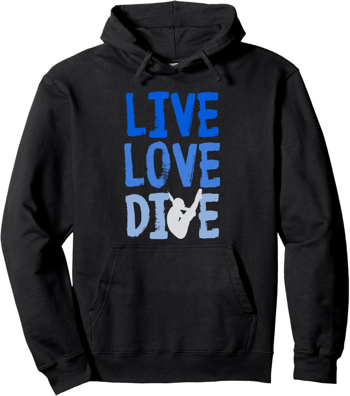 Sprungbretttauchen Zitat Wasserspringer Trainer Geschenk Pullover Hoodie