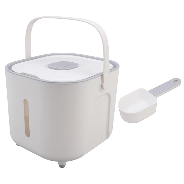 Küche Reisspender Bucket 10 kg Haushalt Versiegelter Getreidespender Vorratsbehälter für Trockenfutt