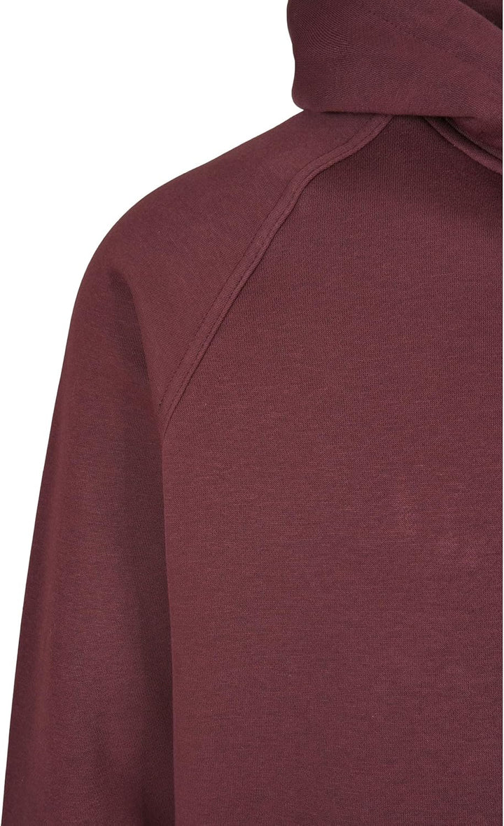 Urban Classics Herren Blank Hoody Kapuzenpullover XL Cherry, XL Cherry