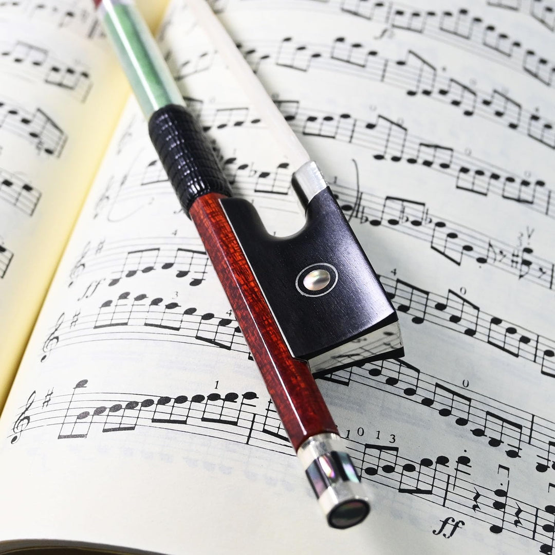 Hybrid Kohlefaser Geigenbogen Violine Geigen bogen Premium Natürliches mongolisches Rosshaar, schnel