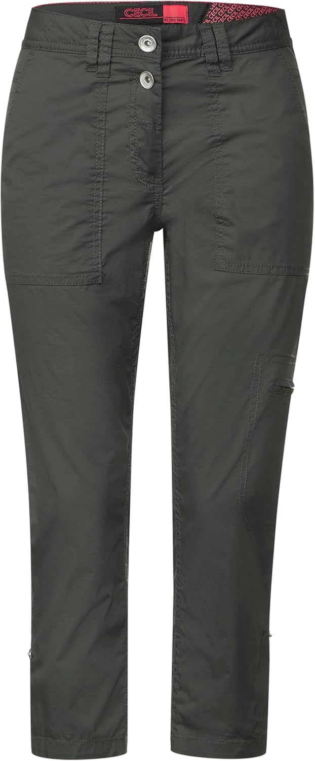 Cecil Damen 3/4 Sommerhose 27W / 22L Easy Khaki, 27W / 22L Easy Khaki