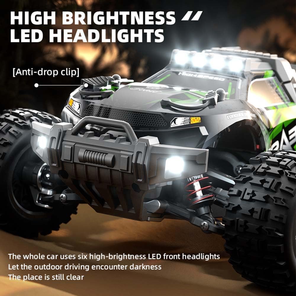 X-Verse SG118MAX 1:18 Ferngesteuertes Auto, 60KM/H RC Hohe Geschwindigkeit Wasserdichtes Offroad mit