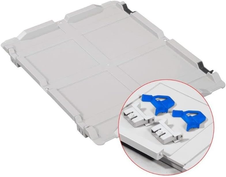 PROREGAL SuperSparSet 4x Eurobox NextGen Grip mit Scharnierdeckel und blauen Schiebeschnappverschlüs