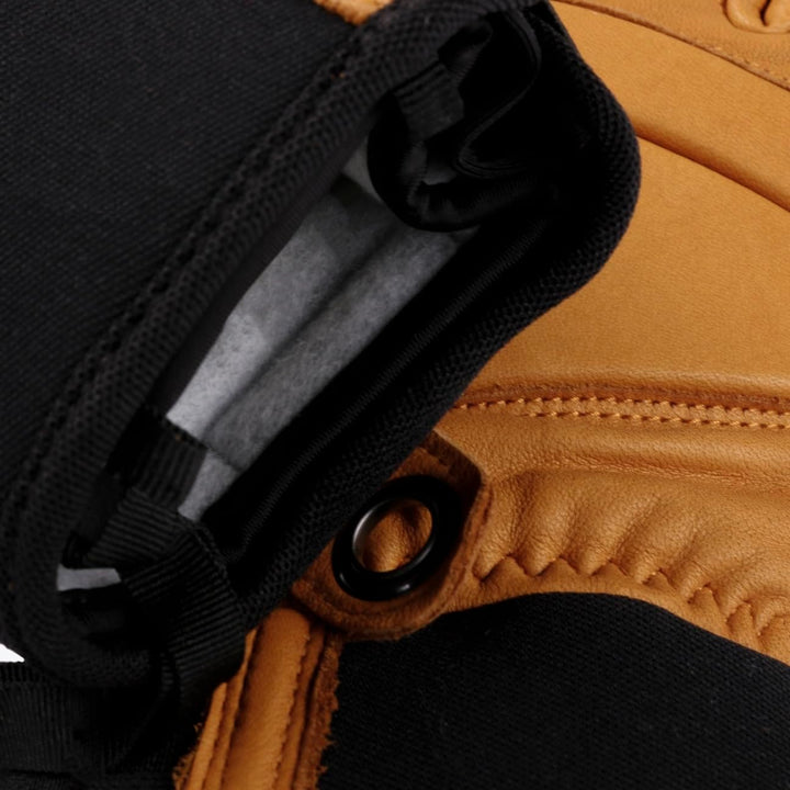 Hestra Fall Line 5-Finger Handschuhe Fingerhandschuhe Lederhandschuhe Herren - mit Futter Winter Her
