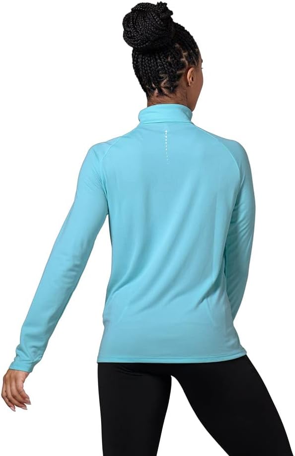 Odlo Damen Essential Ceramiwarm Half Zip Longsleeve Polynya L, Polynya L