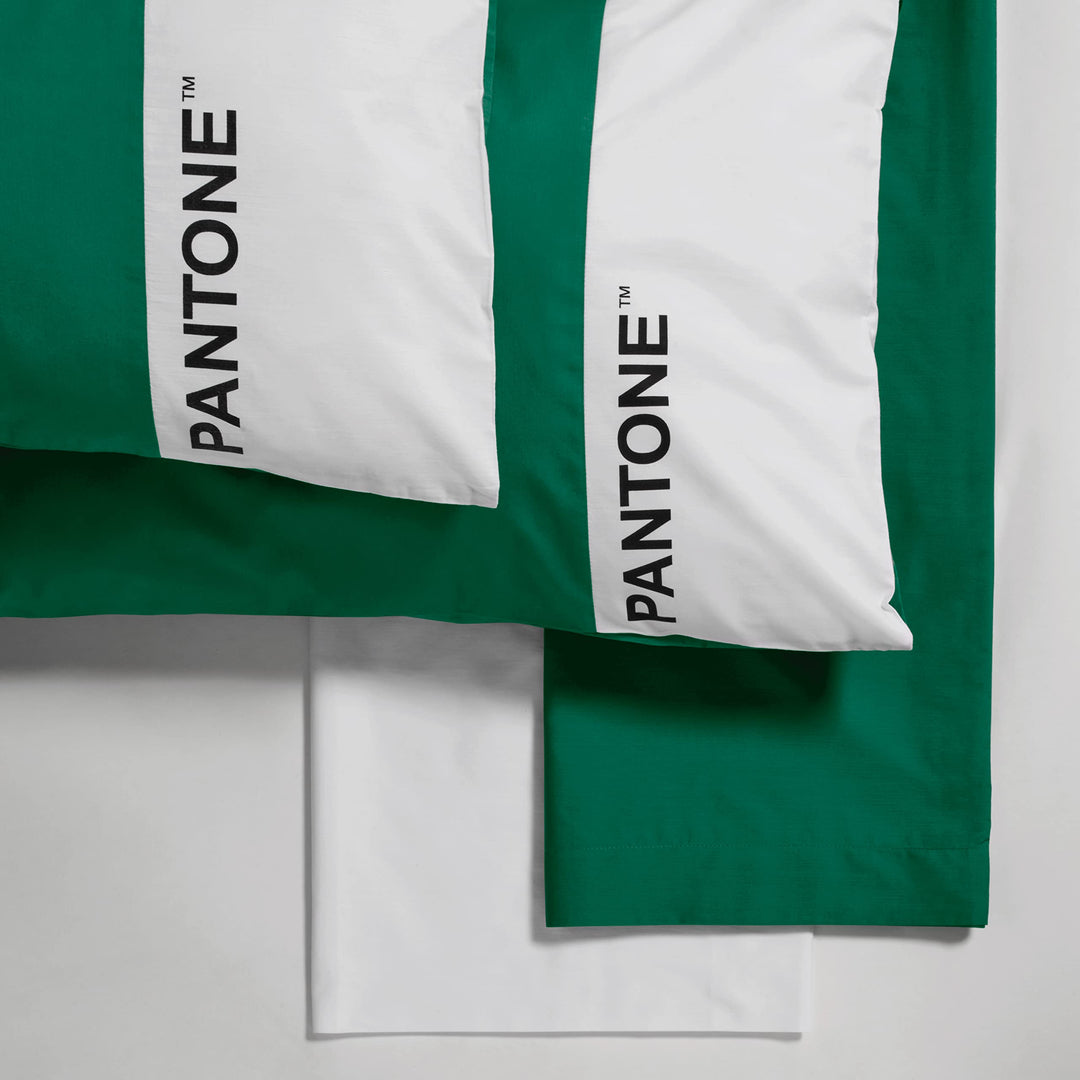 sweet home Pantone™ Bettwäsche-Set für Einzelbett 150 x 280 cm + Kissenbezug 50 x 80 cm + Spannbettl