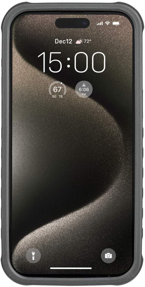 Topeak RideCase Handyhülle für iPhone 15 Pro Max ohne Halter schwarz