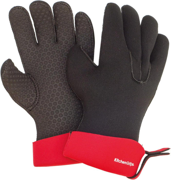 Kitchen Grips Finger Kochhandschuh FLXaPrene 100201-11 - hitze- und kältebeständig, schmutzabweisend