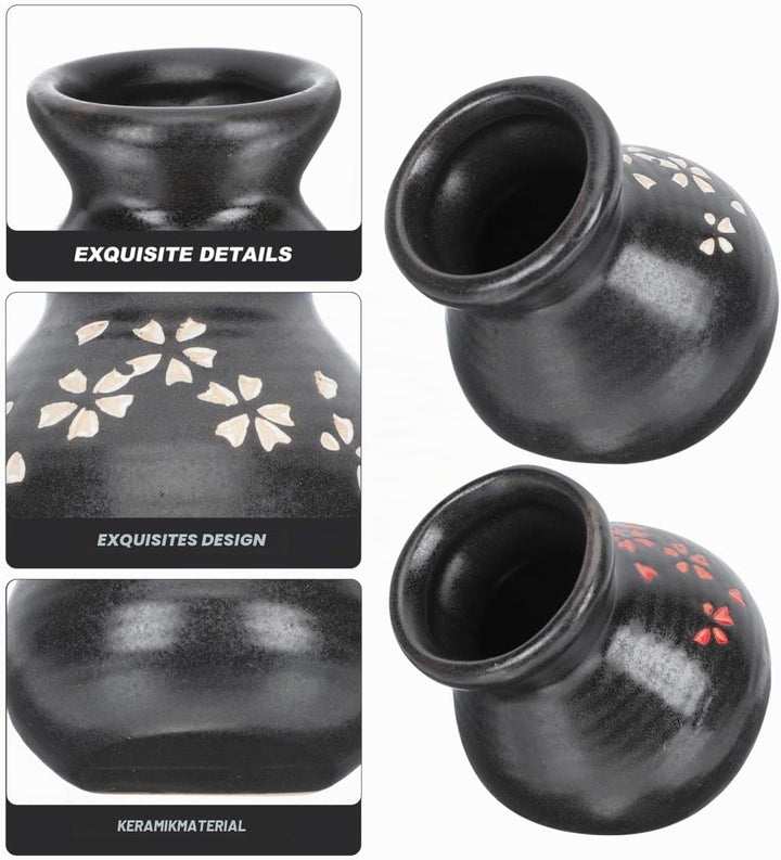 PRETYZOOM Trockeneis-Keramikbecher Für Sashimi-Dekoration 12X6X6Cm Hitzebeständig Kältebeständig Kre