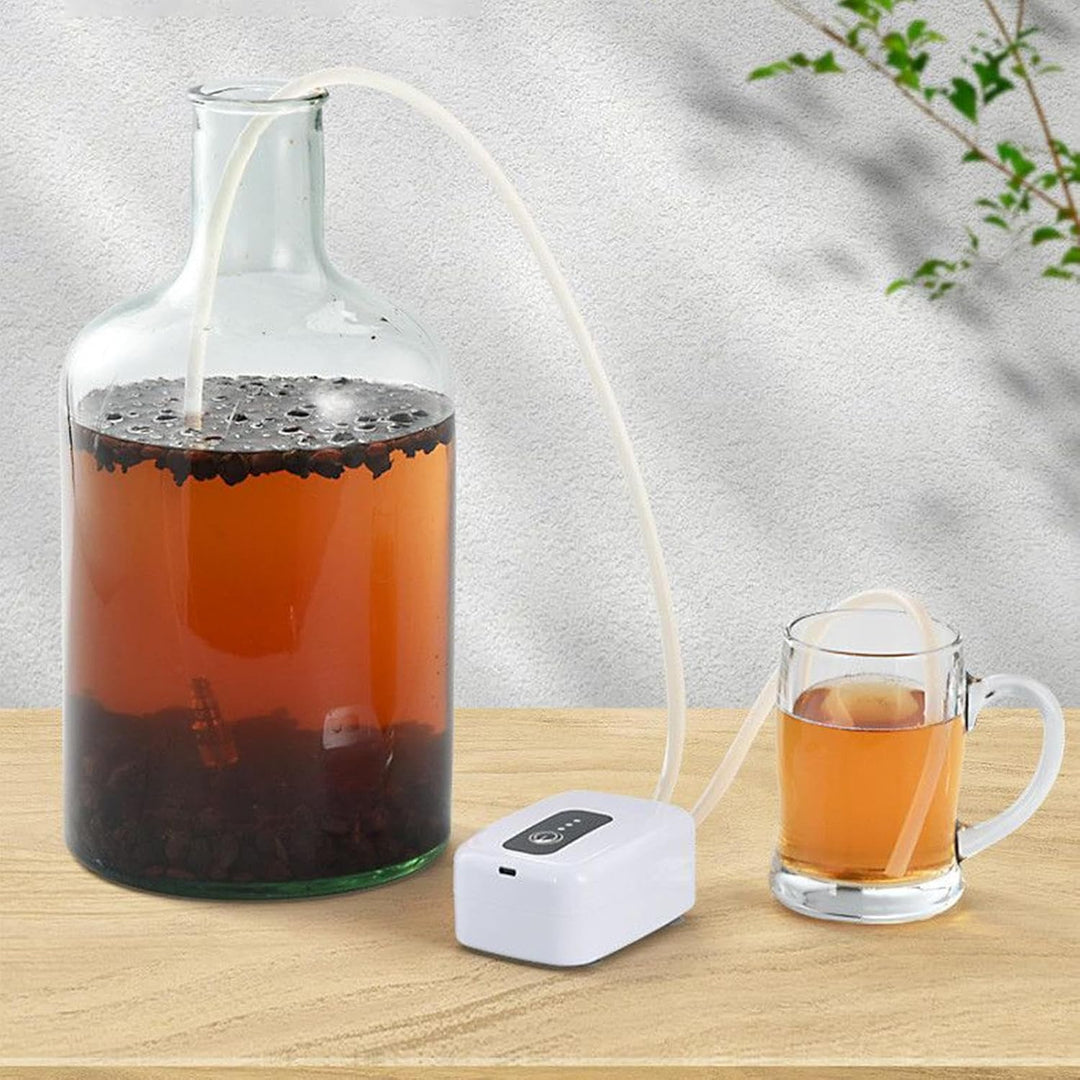 Siphon Für Die Weinherstellung | Abnehmbares Hobbybrauerei Ausrüstungsset,USB-elektrische Auto-Sipho