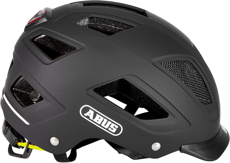 ABUS Stadthelm Hyban 2.0 MIPS - Fahrradhelm mit Rücklicht, ABS-Hartschale, Aufprallschutz - für Dame