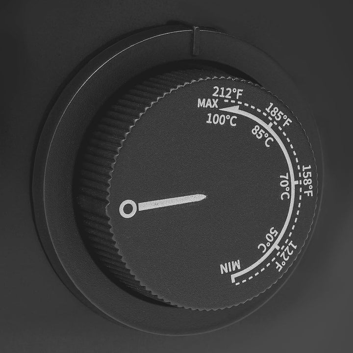 8L Elektrischer Wachsschmelztopf, 1000W Tisch Wachsschmelzer | Stufenlose Temperaturregelung von 30–