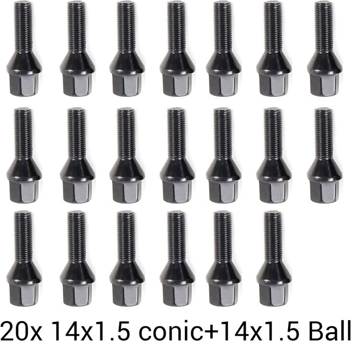 OMP SPEED SET ABSTANDHALTER OMP 5MM 5X112 57.1 M14X1.5 CONIC+14X1.5 BALL 5x112 57.1 5mm, 5x112 57.1
