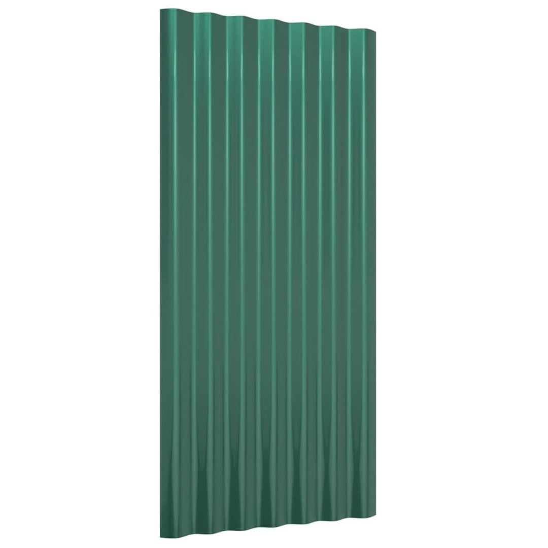 Susany 12 STK. Dachpaneele Dachpfannen Profilblech Trapezblech Dachblech Stahlblech Trapezbleche Dac