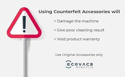 ECOVACS DEEBOT X2 OMNI/T20 OMNI/T20e OMNI/X1 OMNI/X1 TURBO/X1e OMNI/T10 TURBO, verbesserte Wischtüch