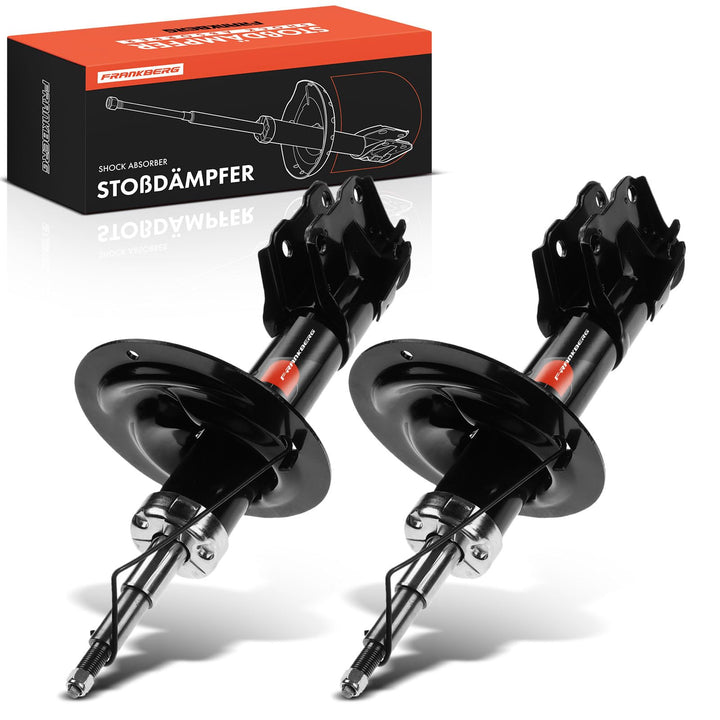Frankberg 2x Stossdämpfer Gasdruck Vorderachse Kompatibel mit S40 I VS1.6L-2.0L 2000-2003 V40 Kombi