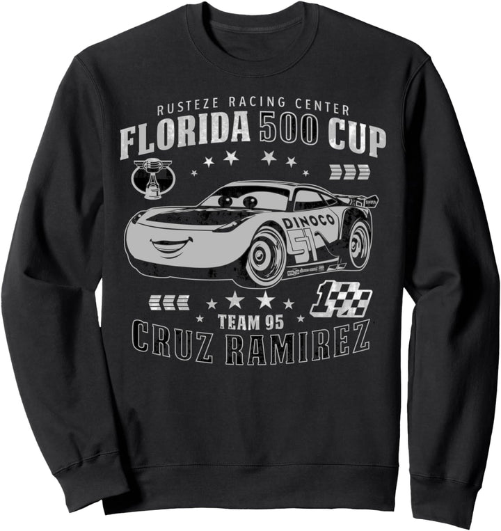 Disney Pixar Cars 3 Cruz Ramirez Team 95 Poster Sweatshirt