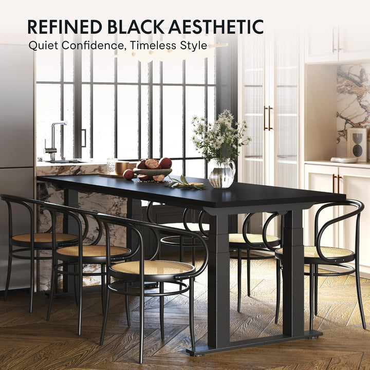 FLEXISPOT stabile Tischplatte 120x60 cm 2,5 cm stark - DIY Schreibtischplatte Bürotischplatte Spanho