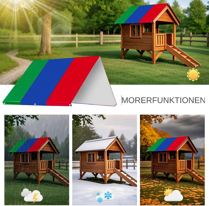 Spielplatz Ersatz, Baldachin, Schaukelsatz Tarp | Swingset Dach Baldachin Ersatz - 132x226cm/51.97x8