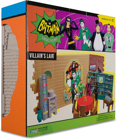 DC Retro Spielset Batman 66 Villains Lair