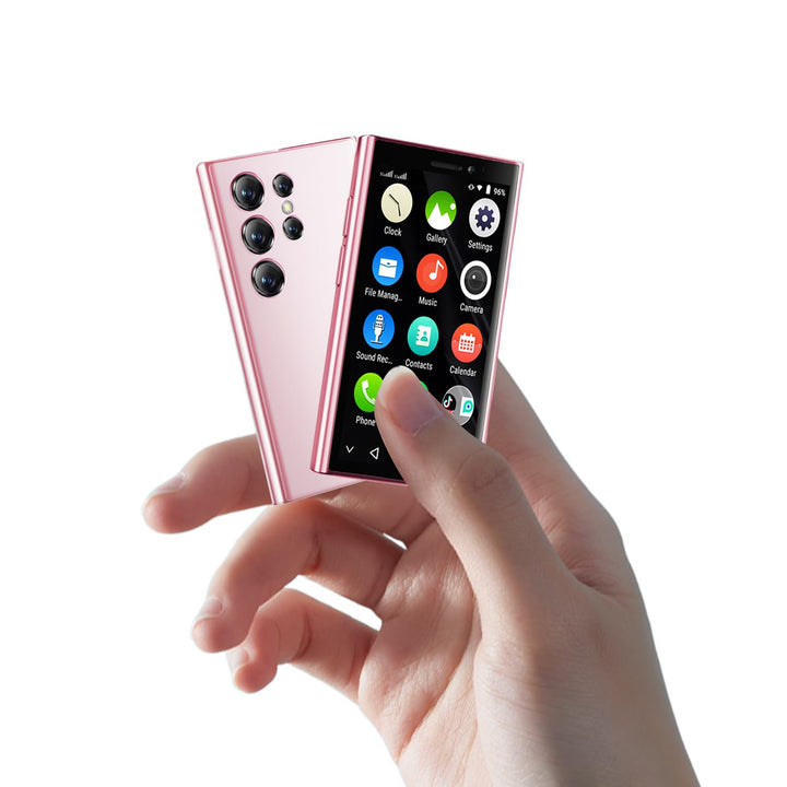 3G-Mini-Handy, kleines Smartphone für Kinder, 3-Zoll-HD-Bildschirm, 2 GB RAM + 16 GB, kompakt, WiFi,