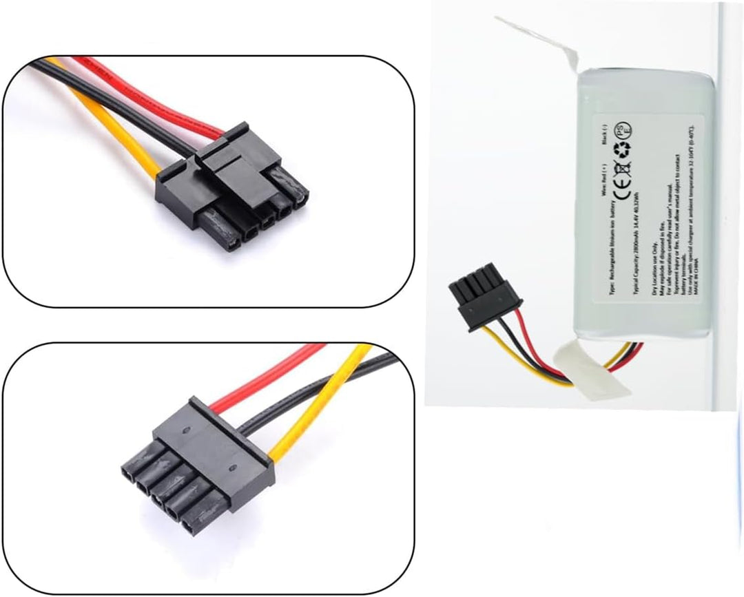 2800mAh Vacuum Cleaner Battery Replacement for Eufy L50/ L50 SES, Eufy L60/ L60 SES, Eufy L60 Hybrid