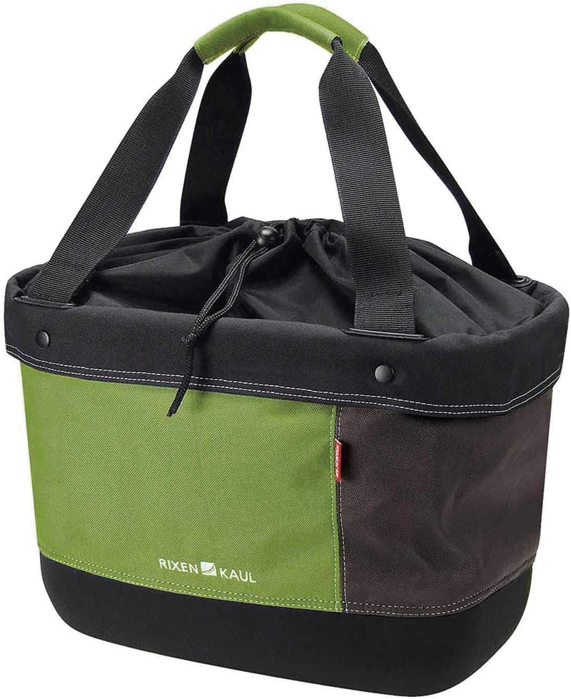 Rixen und Kaul Shopper Lenkertasche Klickfix Alingo grün/braun, grün/braun