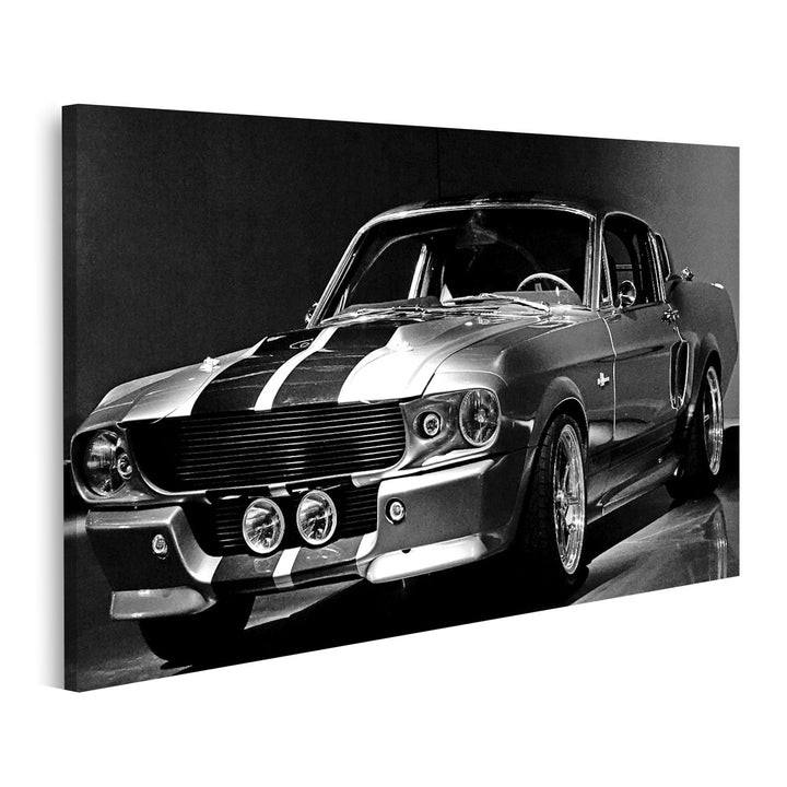 islandburner Bild auf Leinwand 1967 Ford Mustang Shelby Gt 500 Bilder Wandbilder Poster Leinwand 100