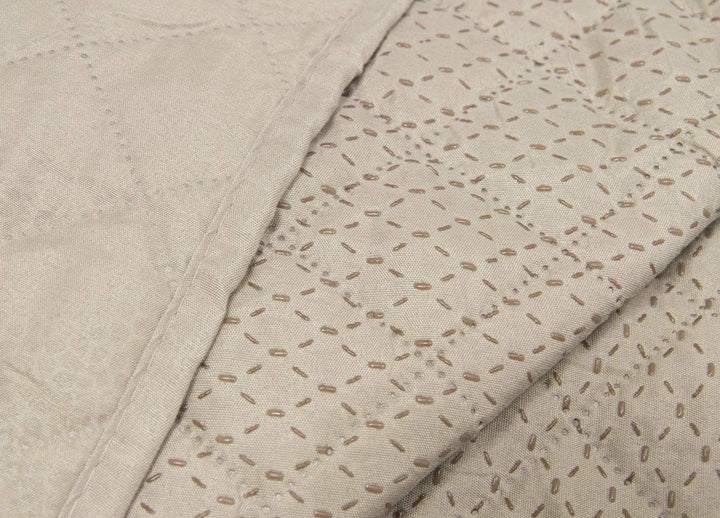 BIANCHERIAWEB Antirutsch-Sofabezug, wasserdicht, gesteppt, Python, Imperial, 2-Sitzer, Taupe Taupe 2