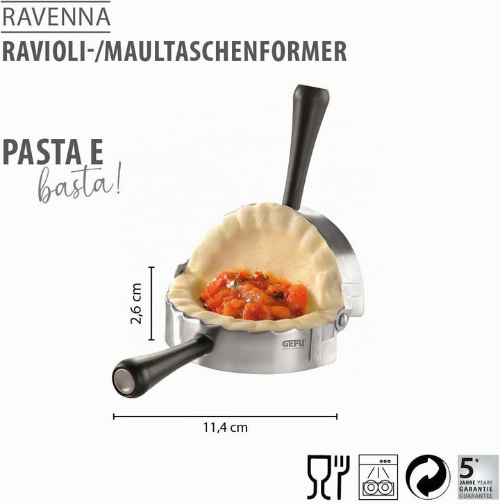 Gefu 28490 Ravioli/Maultaschen Former Ravenna, Rund