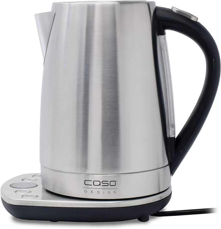 Caso WK 2200 electric kettle 1.7 L 2200 W Black Stainless steel