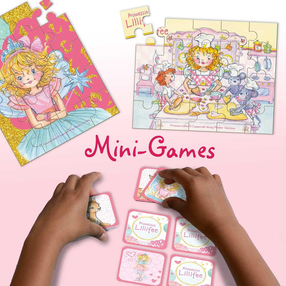 CRAZE Prinzessin Lillifee Adventskalender Kinder - Spielzeug Adventskalender Mädchen mit Prinzessin