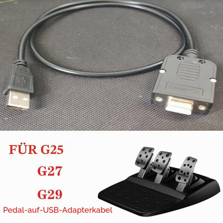 ZLiT G29 G27 G25 Pedal Gear Shift auf USB Adapter Kabel Konverter für Logitech G29 G27 G25 Pedal DIY