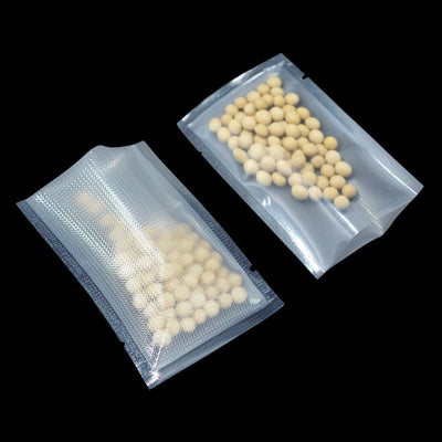 WACCOMT Pack 100 Stücke Poly Plastik Verpacken Taschen Öffnen Sie Oberseite Heisssiegel Vakuum Beute