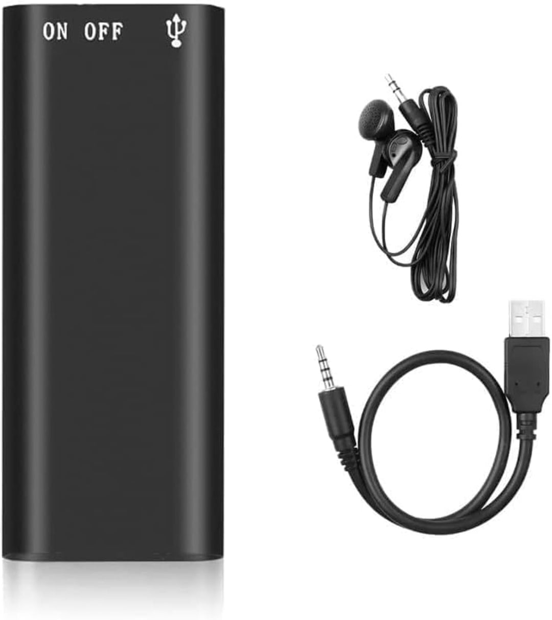 32GB Mini Diktiergerät Digitaler Audiorekorder mit Geräuschreduzierung &amp; Ein-Klick-Aufnahme - Mini A