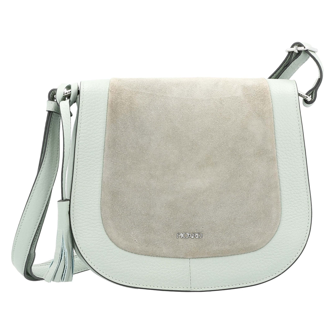 Picard Damen Schultertasche JOURNEY aus Echtleder Klein | mit Magnetverschluss | Schultertasche | Al